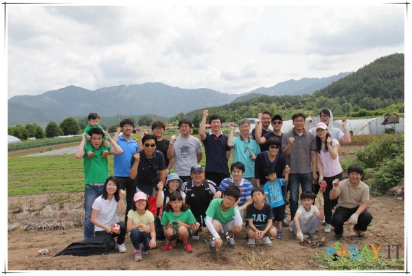 2012. 6. 16 논산 감자수확 후 사진