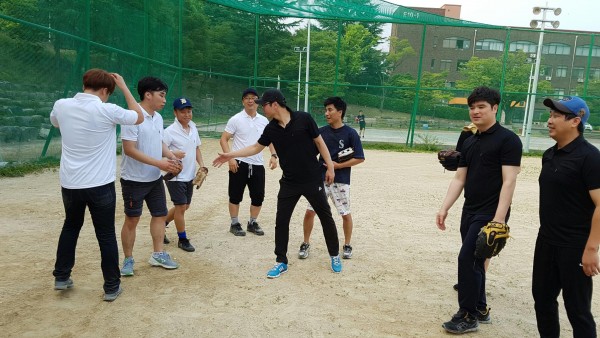 세이정보기술 통합의장 - 2016.07.29 세이 첫 야구 사진
