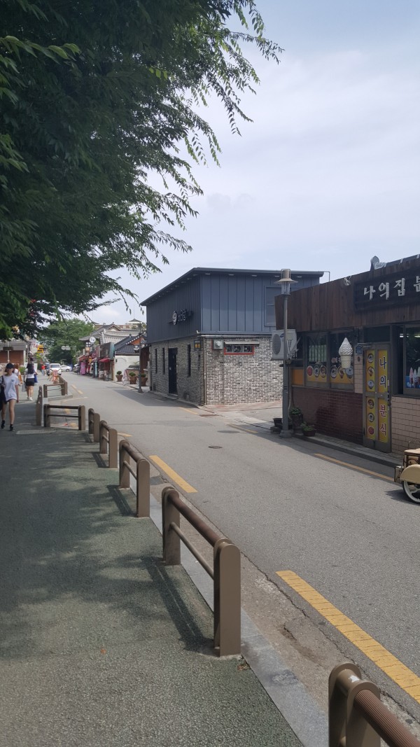 출장돌아오는길 전주에서 사진